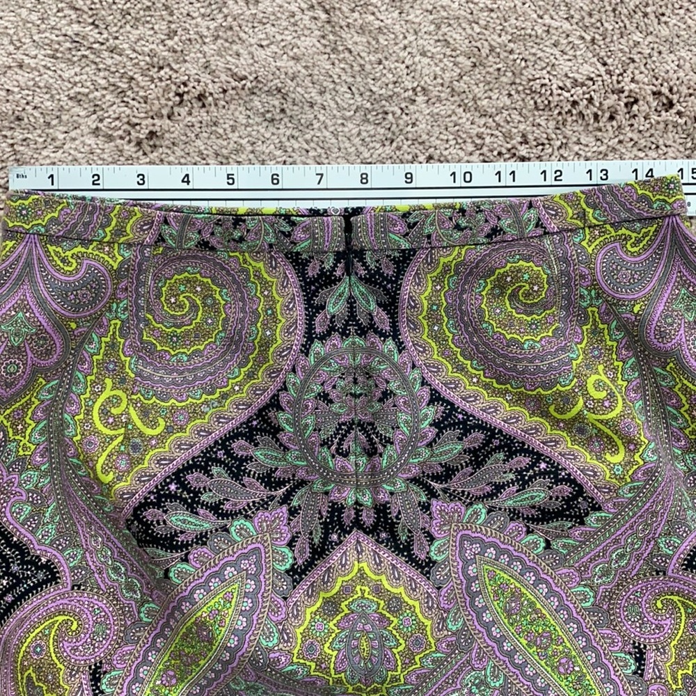 NWT J. Crew Paisley Pencil Skirt 6 - Picture 5 of 10